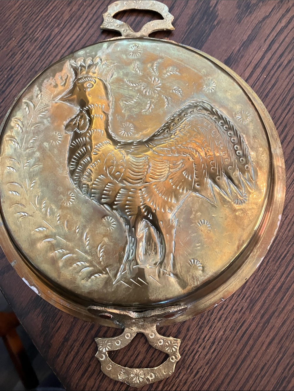 Vintage Copper/Brass Tin Lined Pan/Mold
